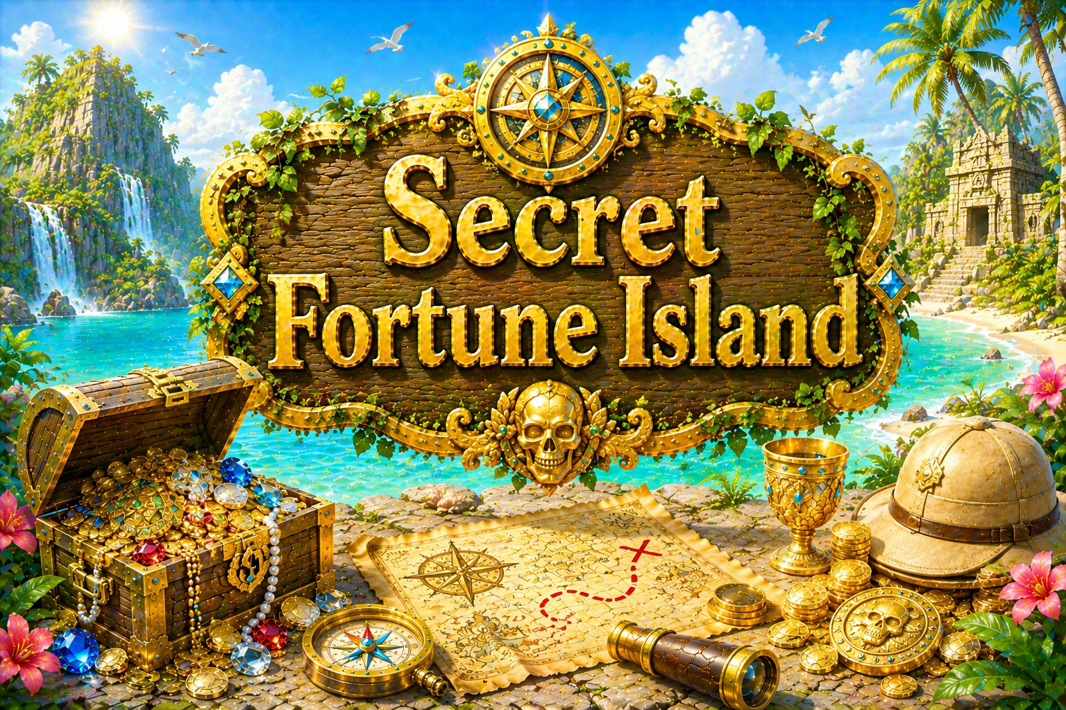 Secret Fortune Island featured artwork